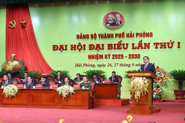 Thủ tướng: Hải Phòng giữ vững vai trò tiên phong, đầu tàu, sớm trở thành thành phố xã hội chủ nghĩa- Ảnh 2.