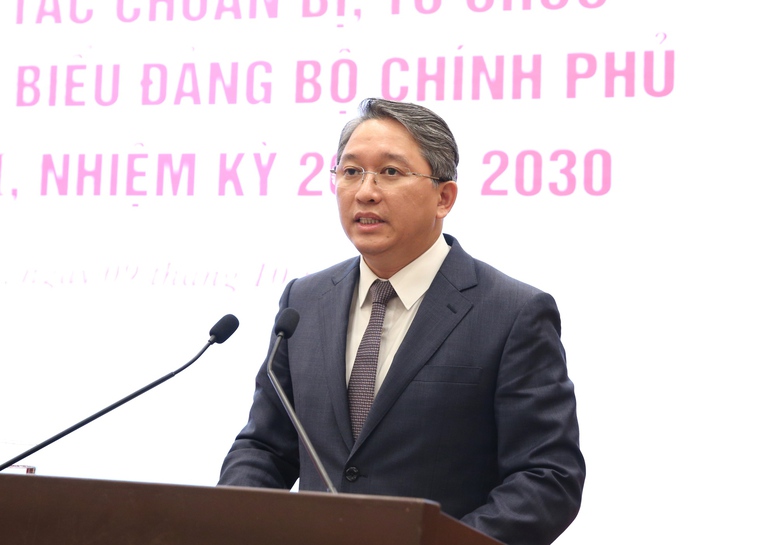 Họp báo về công tác chuẩn bị, tổ chức Đại hội Đại biểu Đảng bộ Chính phủ lần thứ 1, nhiệm kỳ 2025-2030- Ảnh 4.