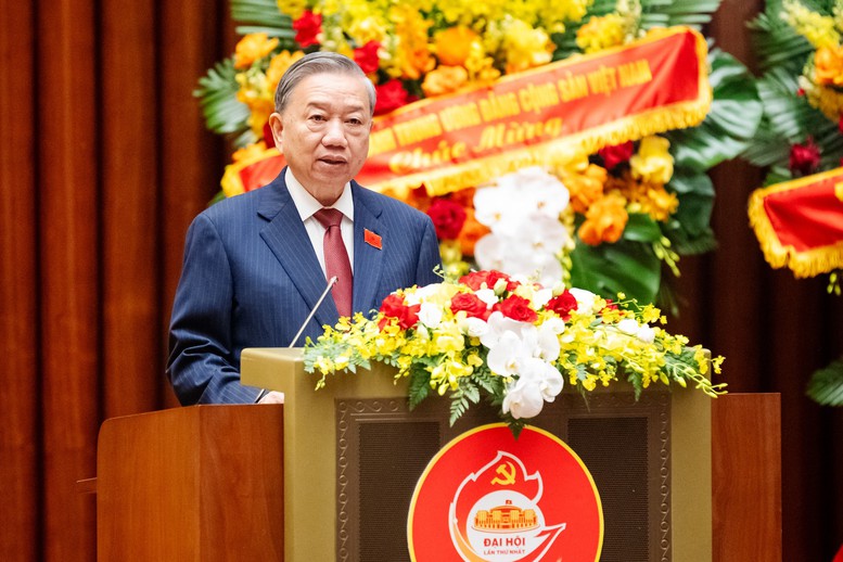 Bài phát biểu của Tổng Bí thư Tô Lâm tại Đại hội đại biểu Đảng bộ Quốc hội lần thứ nhất- Ảnh 1.