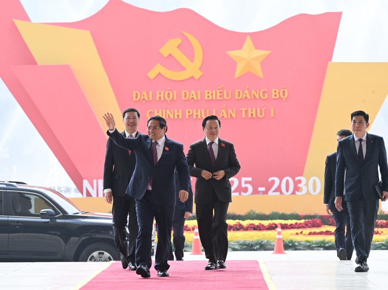 Đại hội Đảng bộ Chính phủ lần thứ I tiến hành phiên trù bị- Ảnh 1.