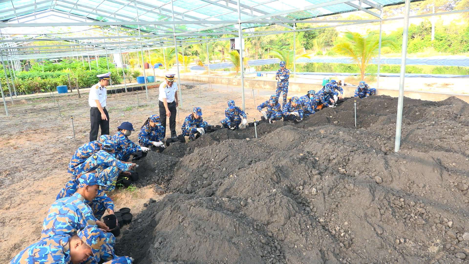 Vùng 4 Hải quân rút kinh nghiệm chương trình “Xanh hóa Trường Sa”