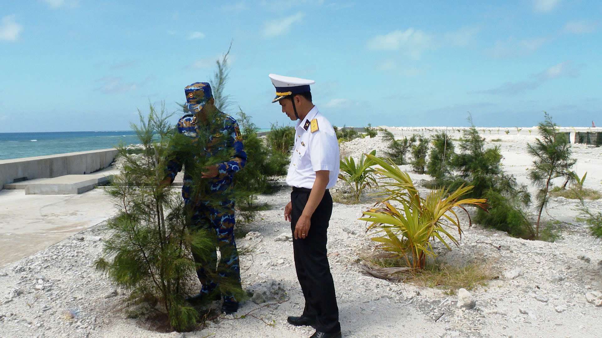 Vùng 4 Hải quân rút kinh nghiệm chương trình “Xanh hóa Trường Sa”