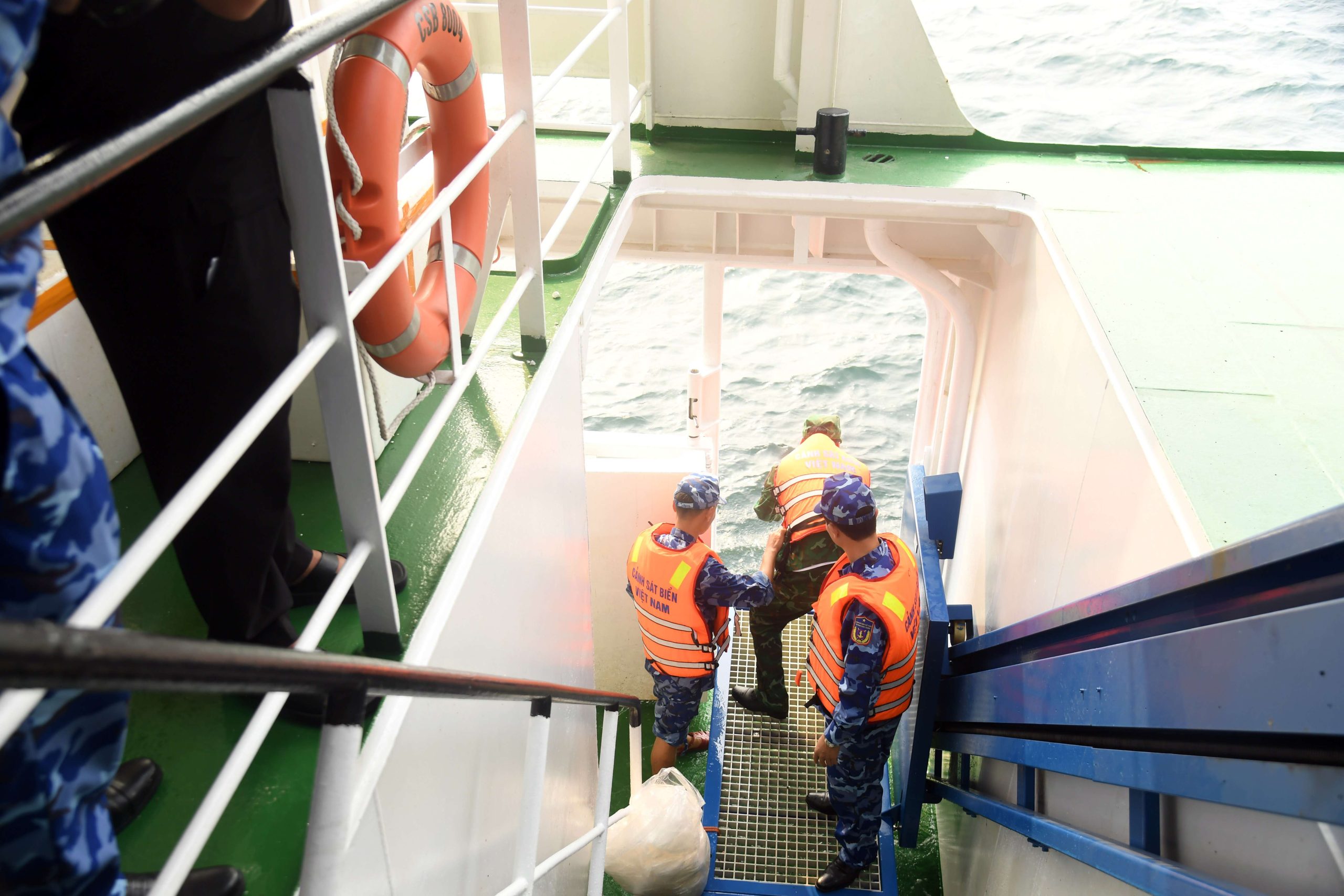 Cảnh sát biển Việt Nam và Trung Quốc hoàn thành chuyến tuần tra liên hợp trên Vịnh Bắc Bộ