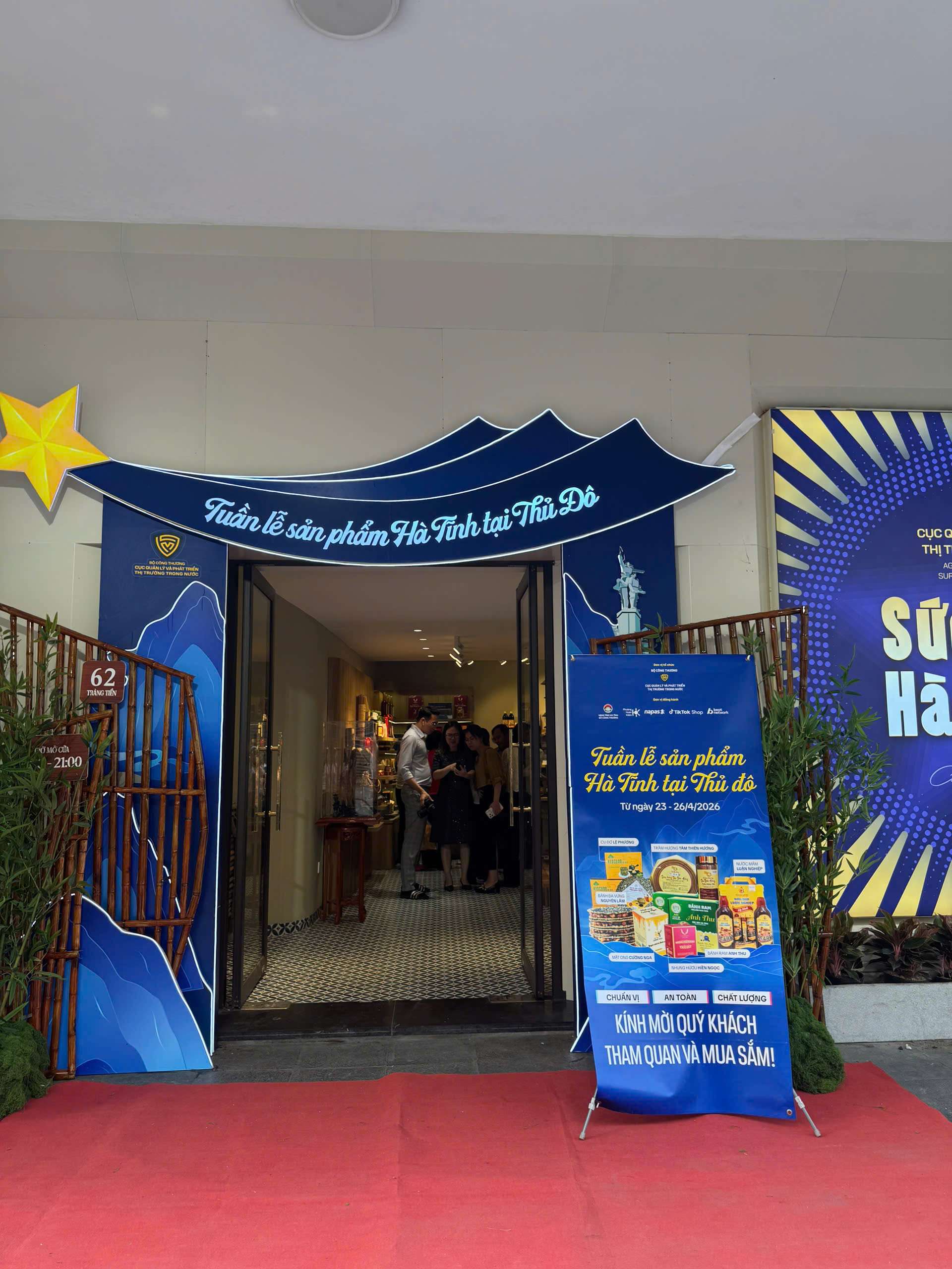 Khai mạc “Tuần lễ sản phẩm Hà Tĩnh tại Thủ đô”