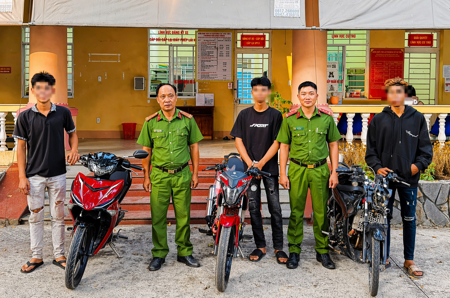 Đồng Nai: Xử lý nhóm thanh niên “bốc đầu” xe, gây mất an toàn giao thông