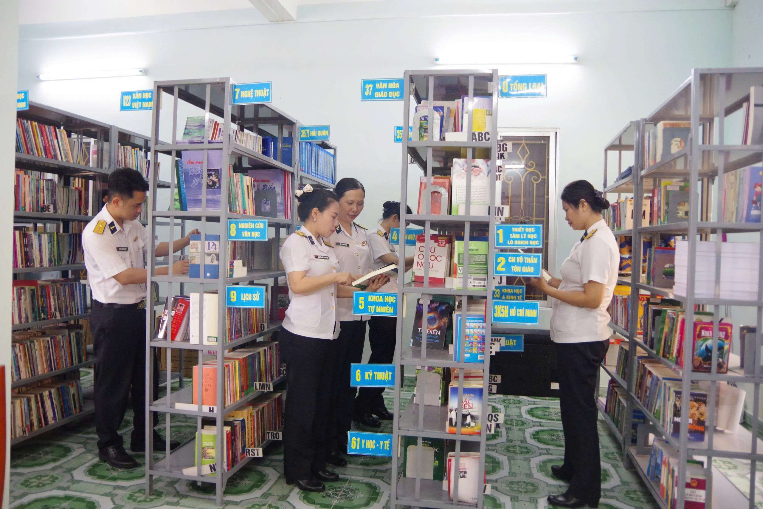 Đoàn Đo đạc, nghiên cứu biển, biên vẽ hải đồ lan tỏa văn hóa đọc trong đơn vị