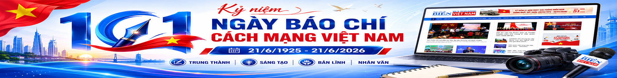 kỉ niệm 101 năm ngay cach mang bao chi viet nam